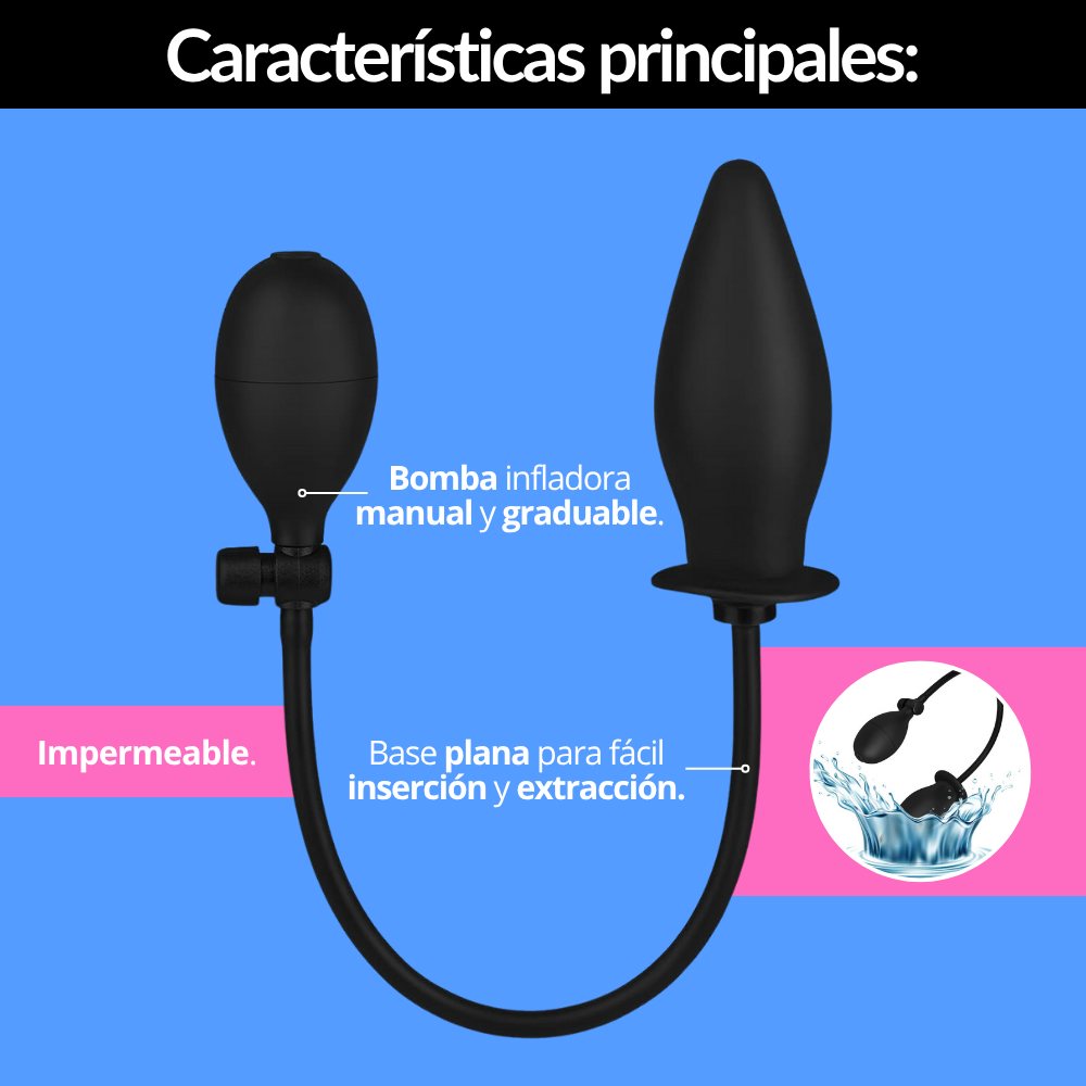 Plug Anal Inflable Dilatador