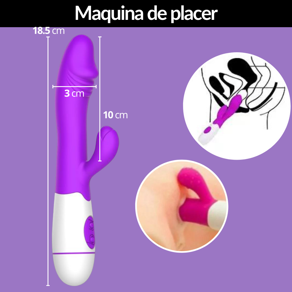 Vibrador Doble Estimulacion Usb