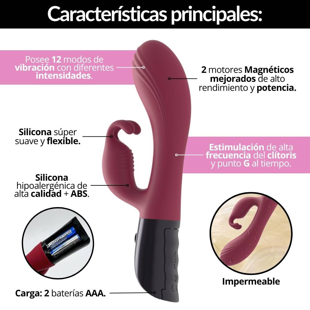 Vibrador Doble Estimulacion